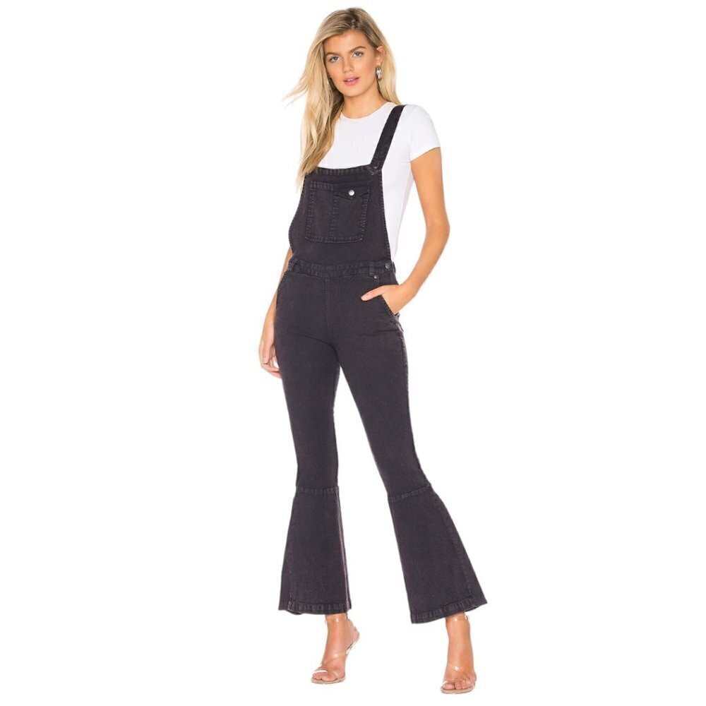 Chaser Flare Leg Crossback Overalls